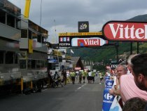 La ligne d'arrivée