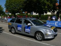 Début de la caravane
