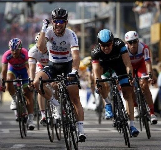 Cavendish devant Boasson Hagen (à droite) 